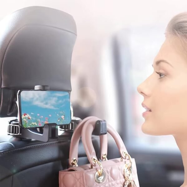 Support de téléphone multifonctionnel 2 en 1 – Voiture, sac et vidéo