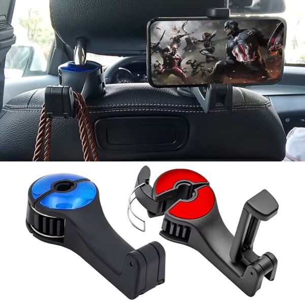 Support de téléphone multifonctionnel 2 en 1 – Voiture, sac et vidéo